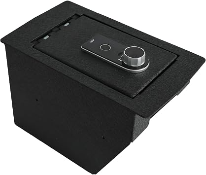 Center Console Safe Vault - KEREN Console Gun Safe Box Compatible with Honda CR-V 2023-2026, with Superior Fingerprint Lock