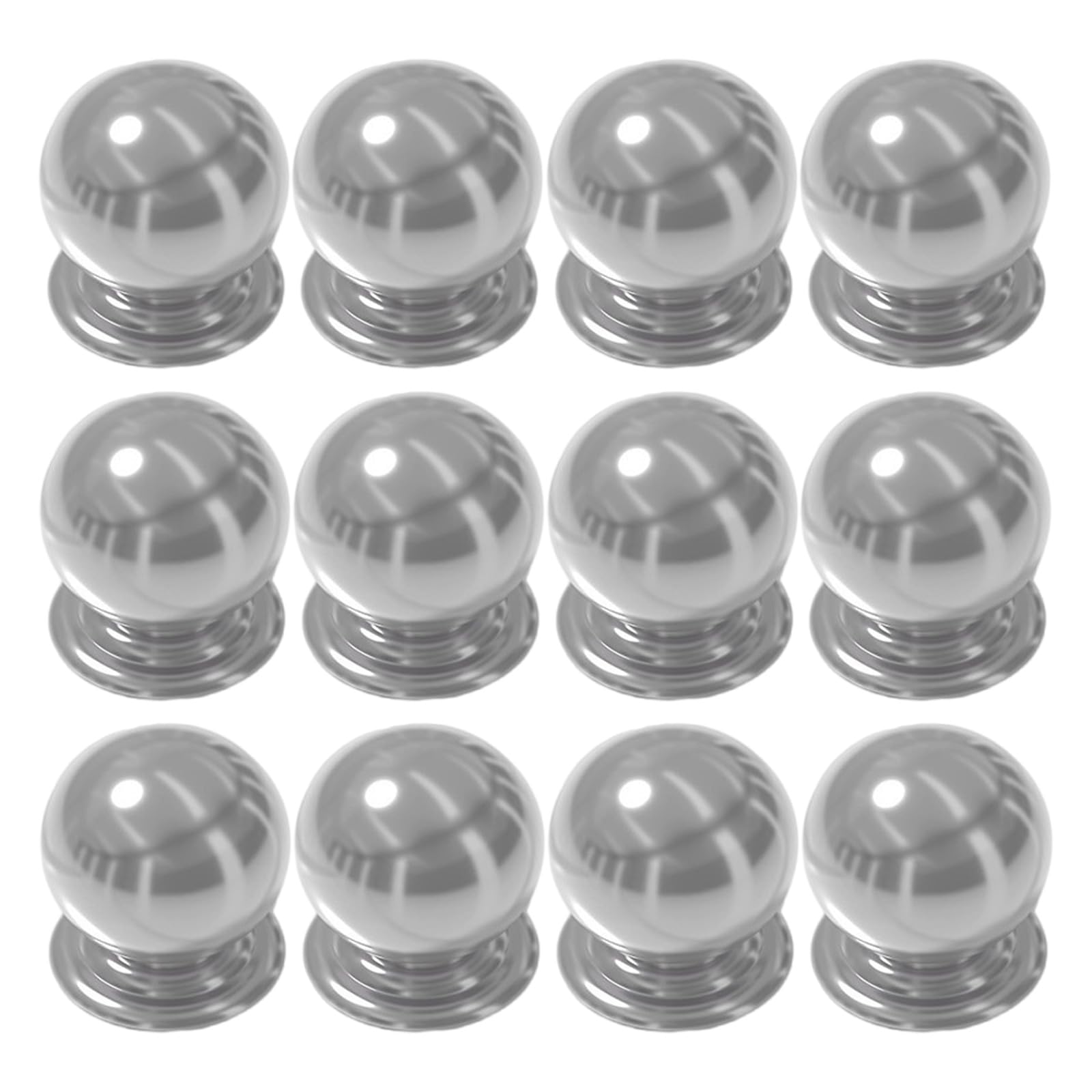 of 12 Multipurpose Sturdy Aluminum Alloy Single Hole Handle for Residential and Commercial Furniture Hardware Furniture Handle