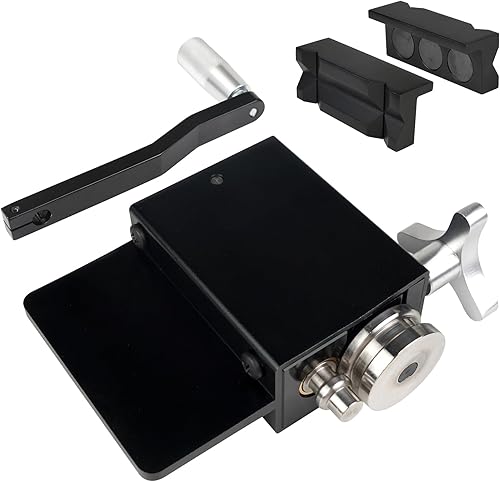 Rodillo de cuentas para tubería de tubo con almohadillas de mandíbula de tornillo de aluminio para tuberías de admisión e intercooler de 58" a 2" ID