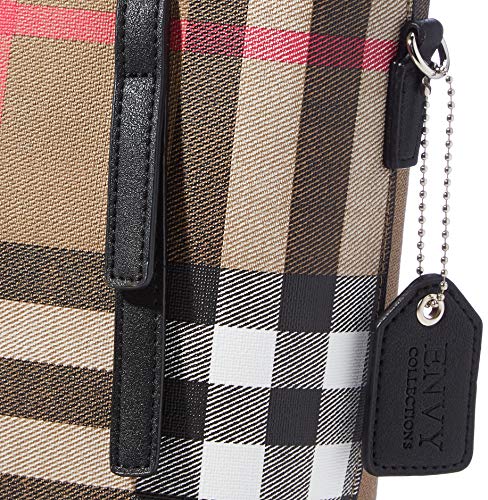 N.V. Bags 331 Donna BORSA a MANO DA DONNA, Nero