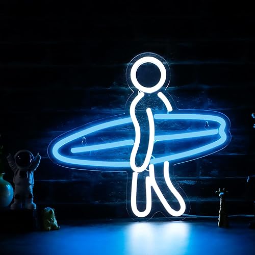 Miniatura 8 de Letrero de neón para reproductor de DJ para bar, funciona con USB, para la cueva del hombre, letrero de neón de anime, luz LED de neón regulable