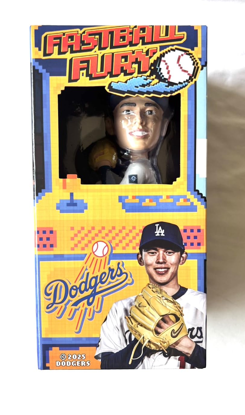 佐々木朗希 8月4日限定バブルヘッド＊ドジャーススタジアム 佐々木朗希