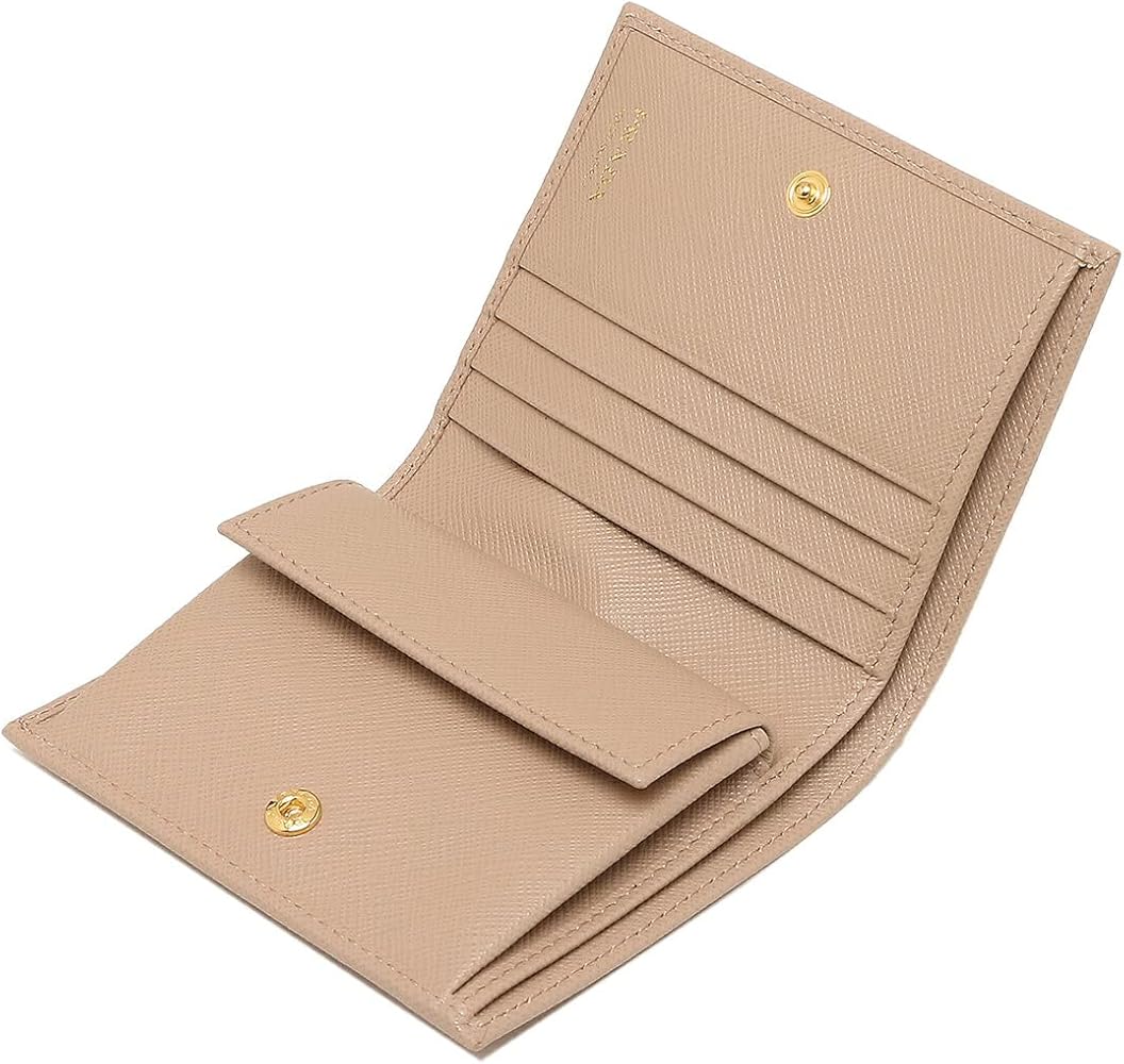 Amazon | [Prada] [プラダ] 二つ折り財布 サフィアーノトライアングル