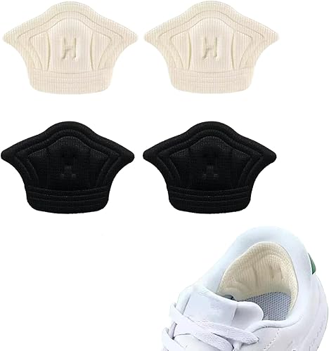YingEnter Empuñaduras de talón para zapatos sueltos, forro acolchado de talón para ampollas, almohadillas protectoras de talón autoadhesivas, 4
