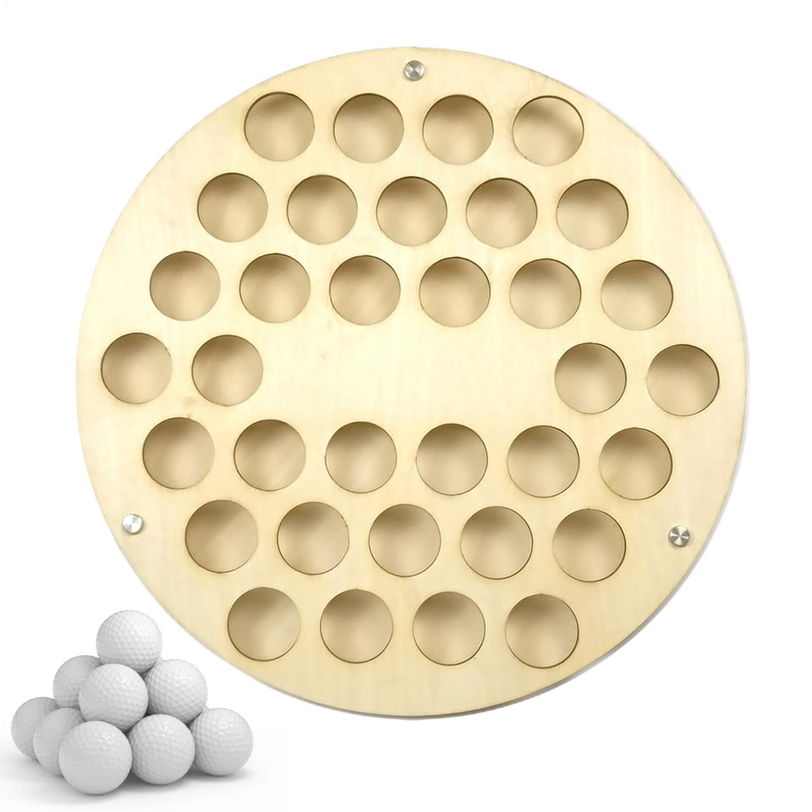 Golfball-Display-Ständer | Kreatives Holz-Golfball- | Golfball-Aufbewahrungsregal für Golfbälle | Präsentationsständer für Pel