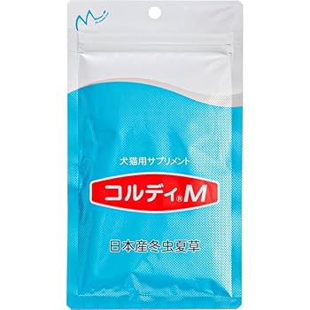 Amazon.co.jp: コルディ M 30g 犬 猫 免疫力 サプリ 国産
