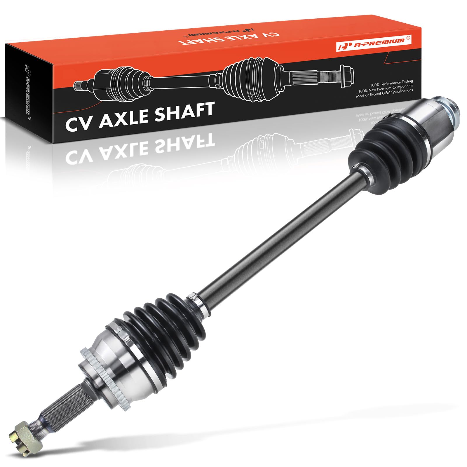 A-Premium CV Axle Shaft Assembly Compatible with Mitsubishi Endeavor 2004-2008 2010-2011 V6 3.8L, AWD, Front Right Passenger Side, Replace# MR980368