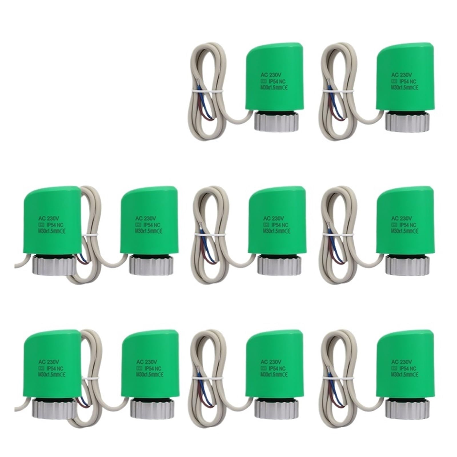 Actionneur thermique M30x1,5 230V NC : fini le gaspillage sur votre chauffage au sol