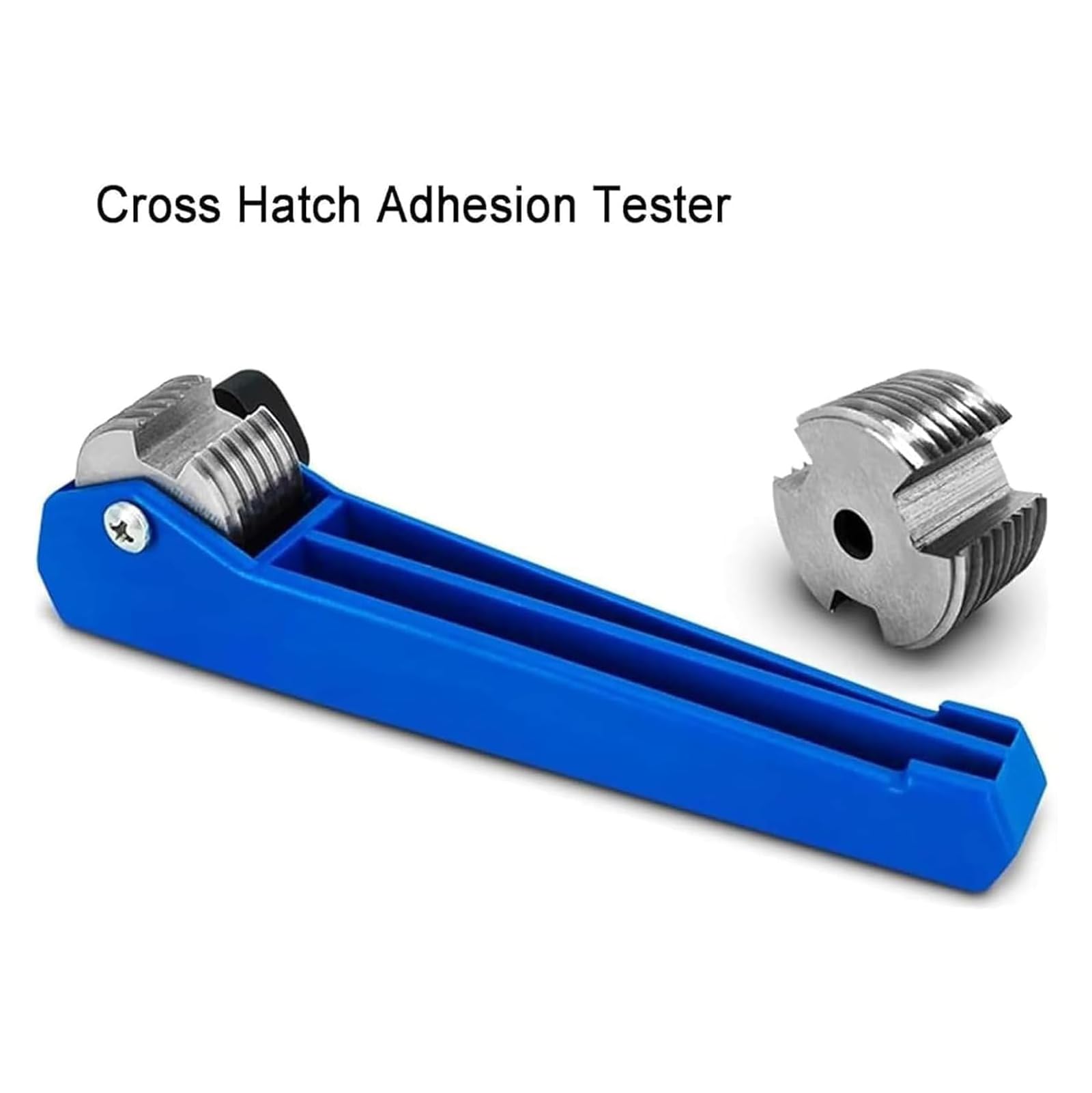 Probador de adherencia, trazador profesional de película de pintura con hoja de 2 mm para revestimiento de 60-100 μm, ideal para acabados de pintura, chapado y pulverización