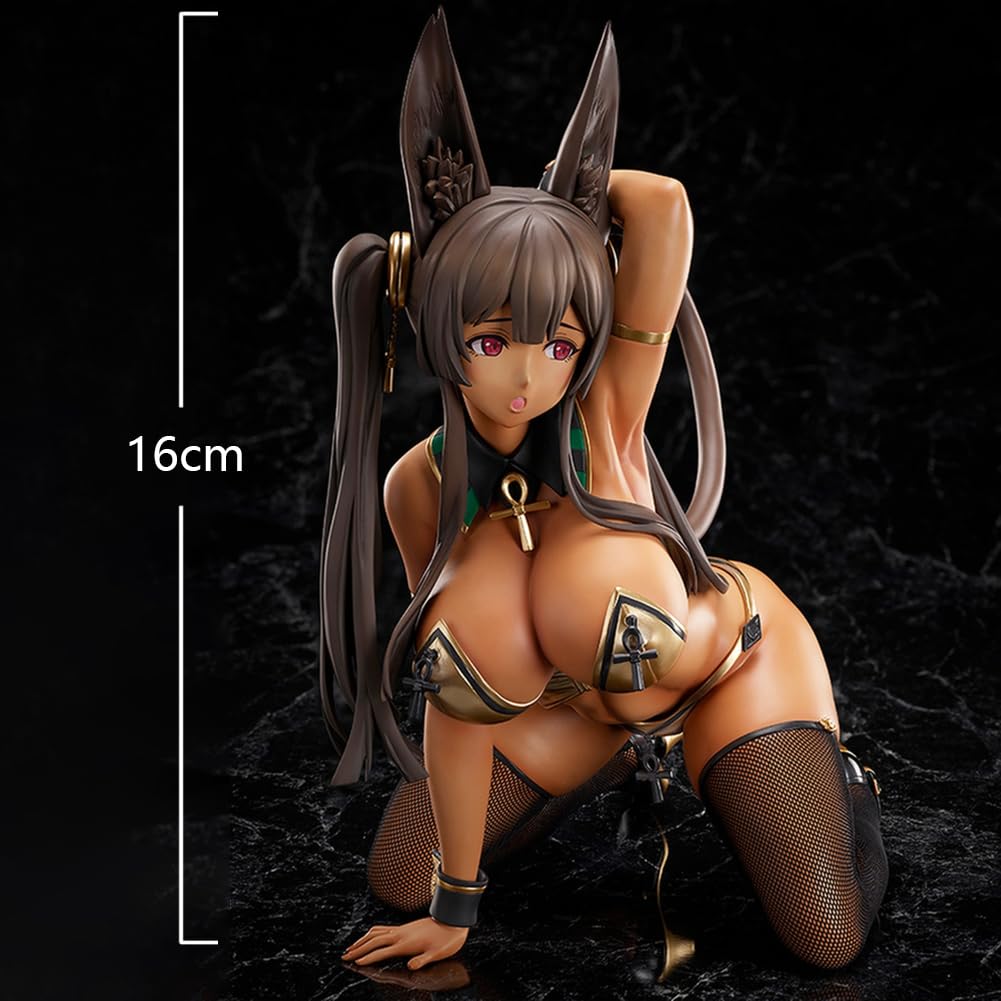Figurine d'opinion du créateur de 16 cm, figurine de manga faite à la main en pose assise, décoration de bureau