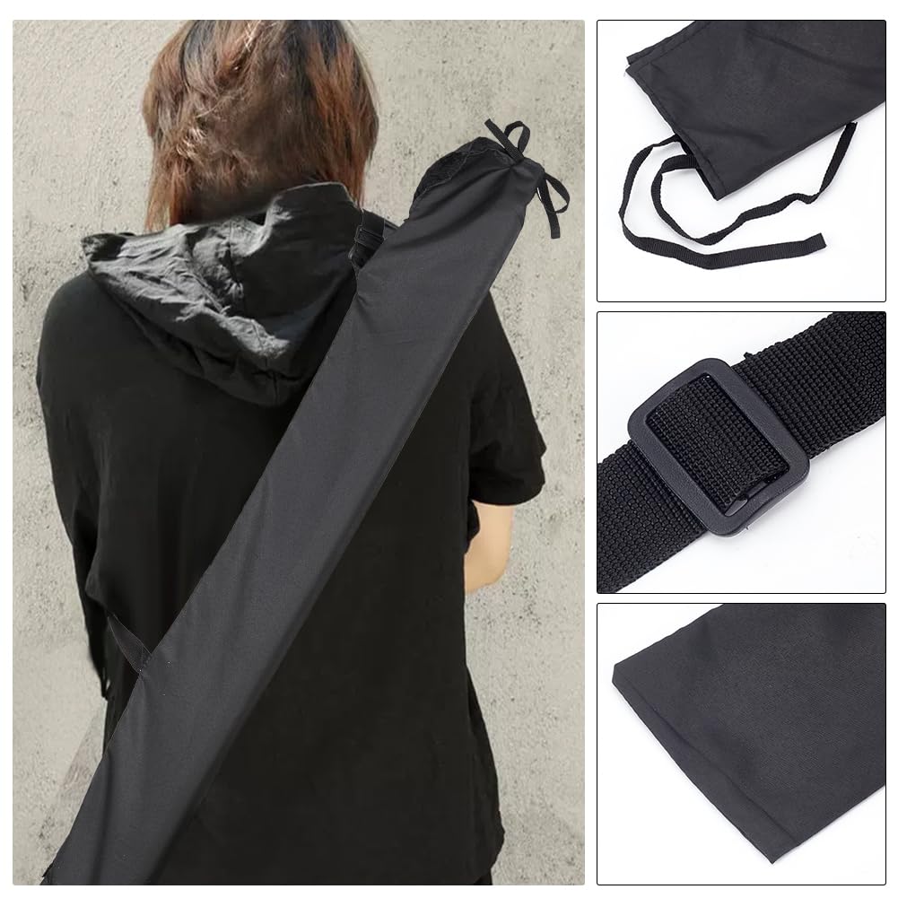 NBEADS 2 pz Borse per Spada, Borsa per Spada In Pelle PU Da 114x13cm Borsa per Il Trasporto di la Spada con Tracolla per Il Trasporto di la Spada per Il Costume Cosplay Samurai Festa di Halloween