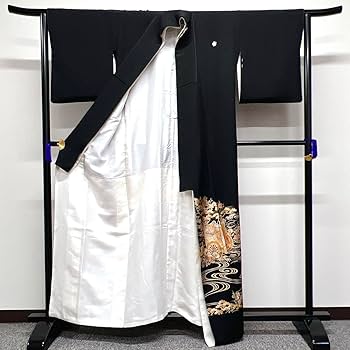 Amazon.co.jp: 和田光正 証明書付き 五つ紋 比翼付き 金彩友禅の