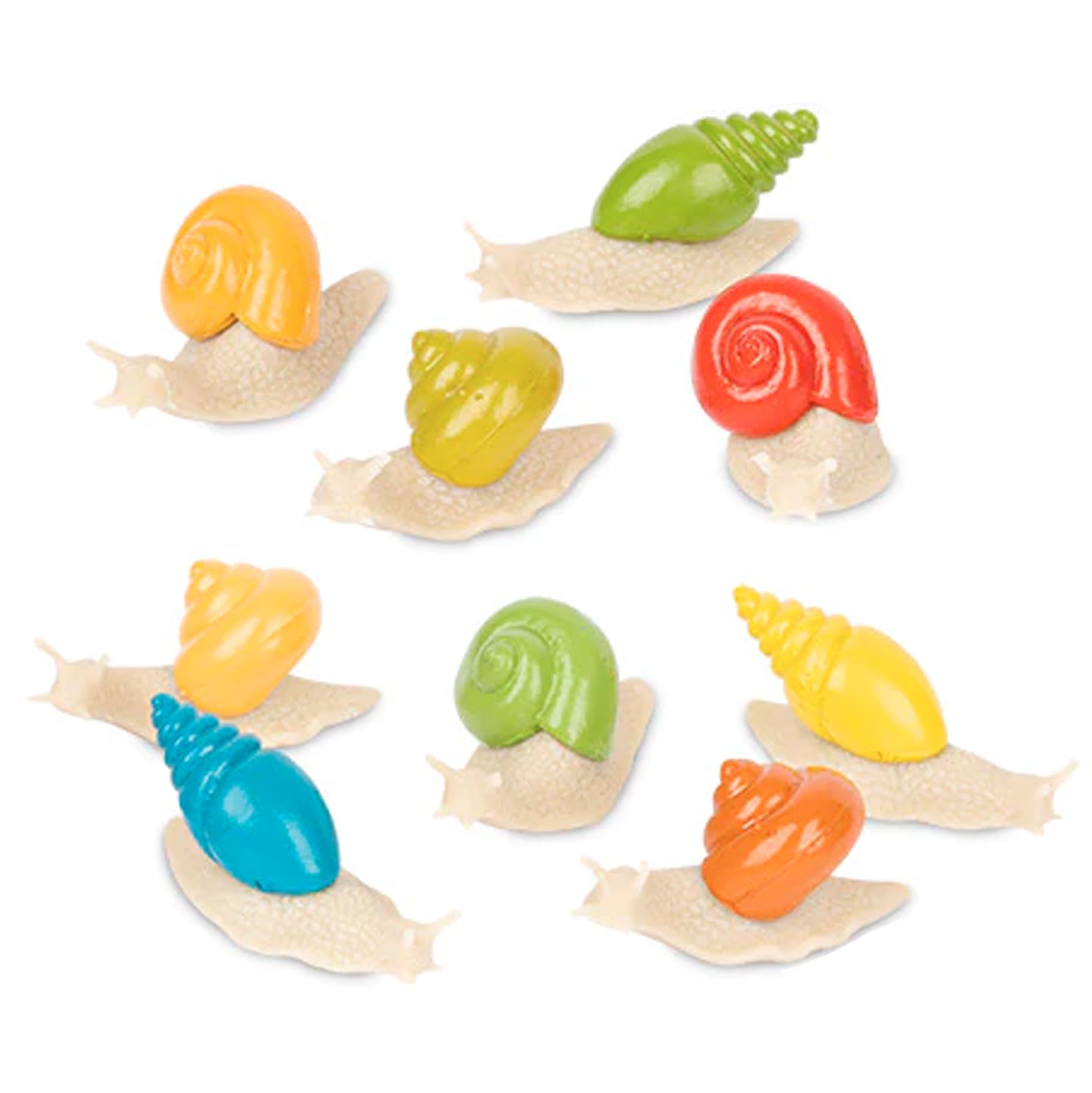 Amazon.com: Archie McPhee Itty Bitty Snails - Miniature Soft Vinyl