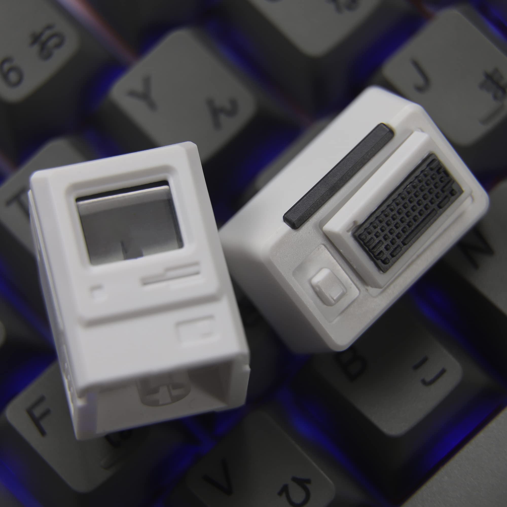 Amazon | Mechkeeb メカニカルキーボード MAC Macintoshスタイルレトロ