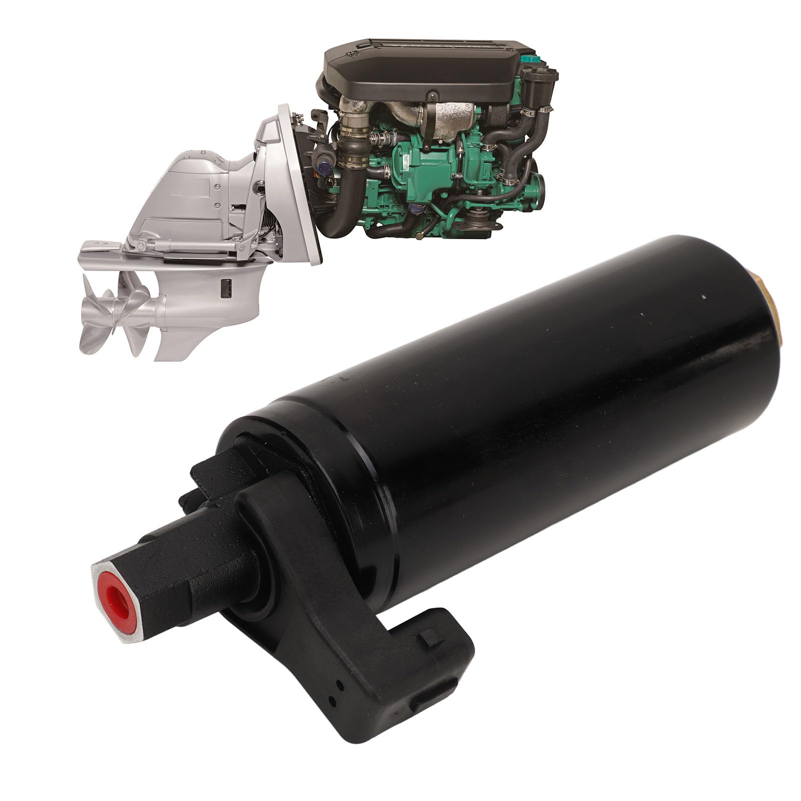 Bomba de Combustible Eléctrica de Baja Presión para Motor Sierra 4.3L 5.0L 5.7L Reemplazo para Motores Mercruiser Entrega de Combustible Precisa y Consistente