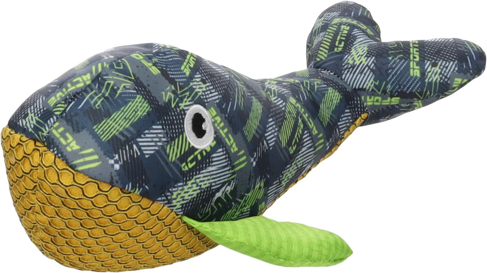 Flamingo TOY SIWI WHALE GREEN 17x28x12CM