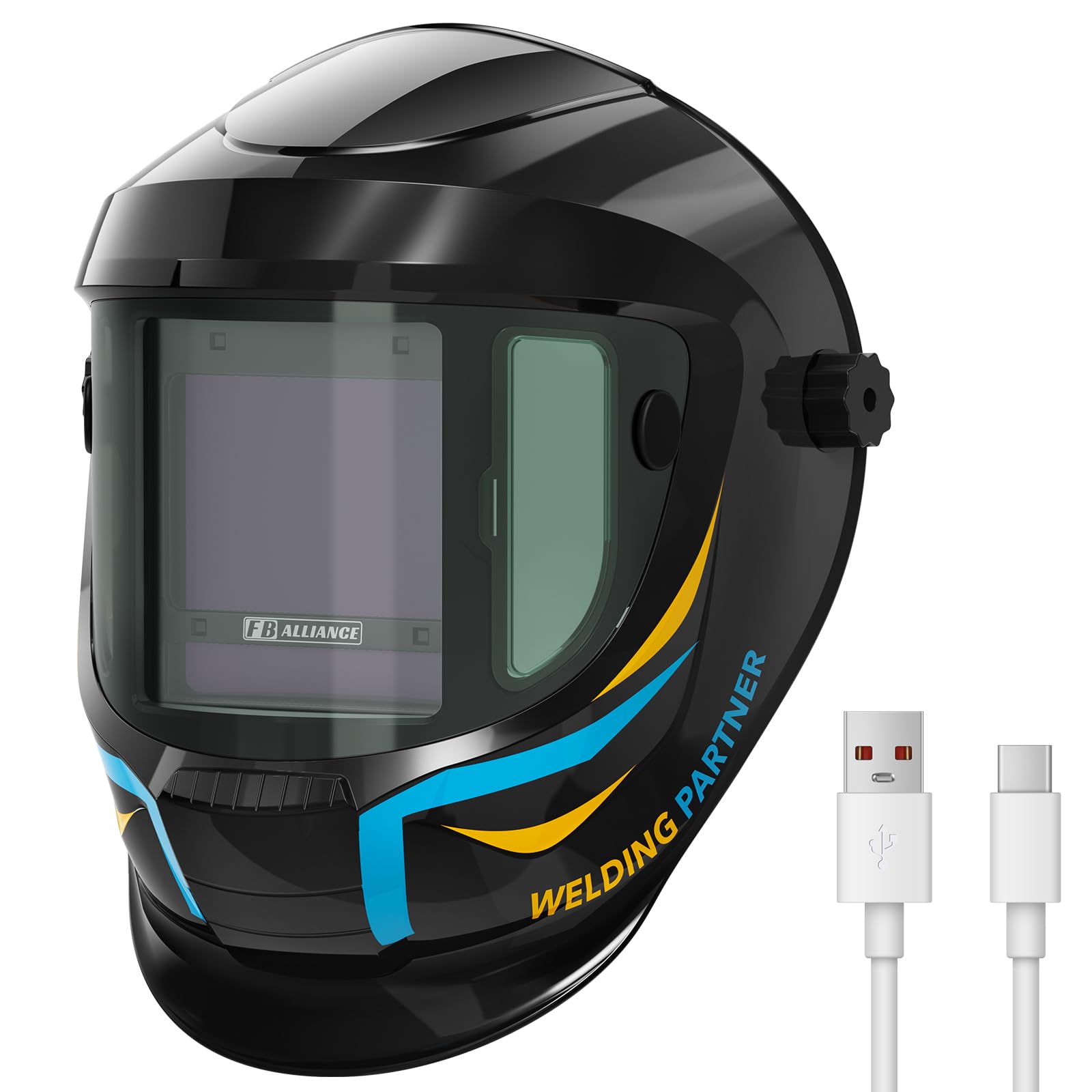 Sellstrom DP4 Serie Estándar Negro Corona Faceshield (distintas, image size:1600x1600