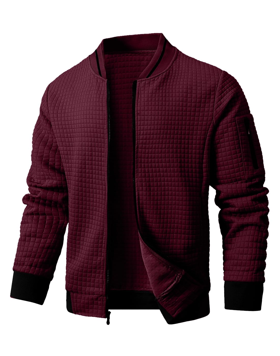 Wizoat Mens Casual Jacket Lightweight Jacket Varsity Coat