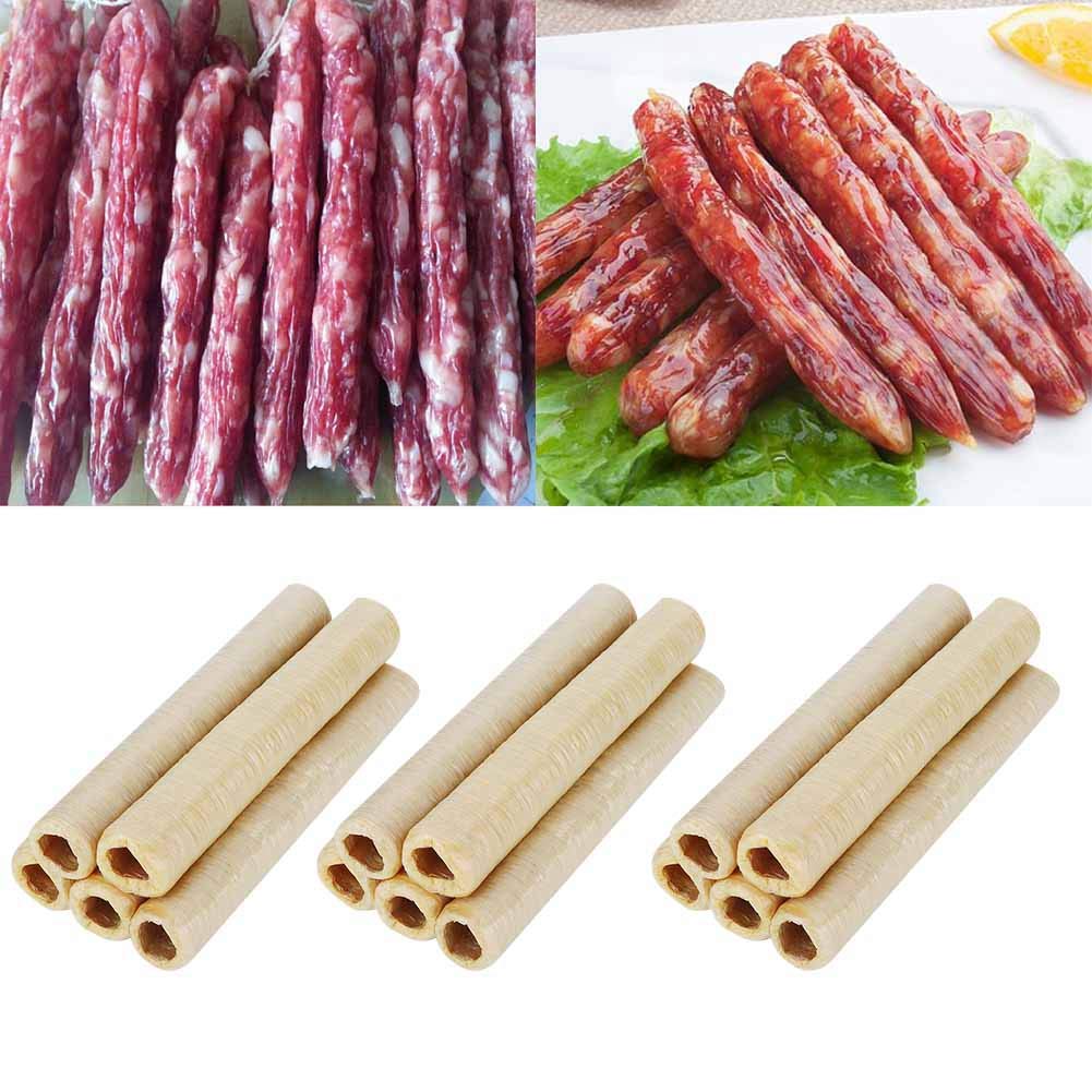 Tripas para Salchichas de Colágeno 15PCS 15m 30mm Accesorios Cocina