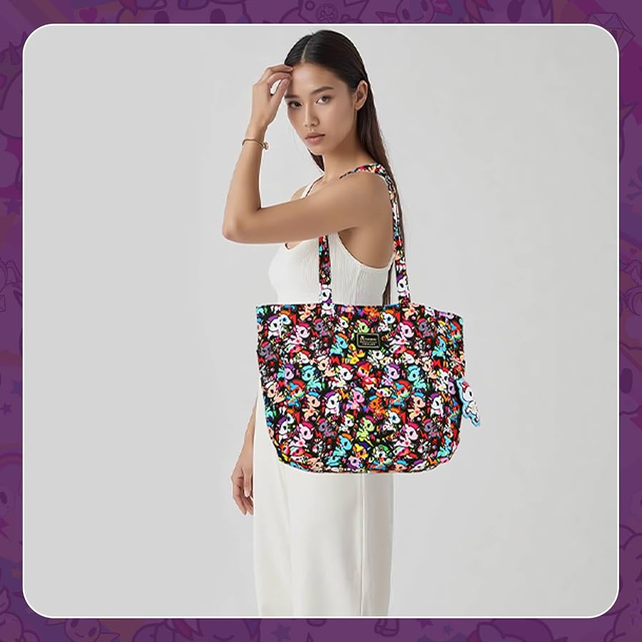 Amazon.com: Tokidoki Officially Licensed Canvas Tote Bag for Women