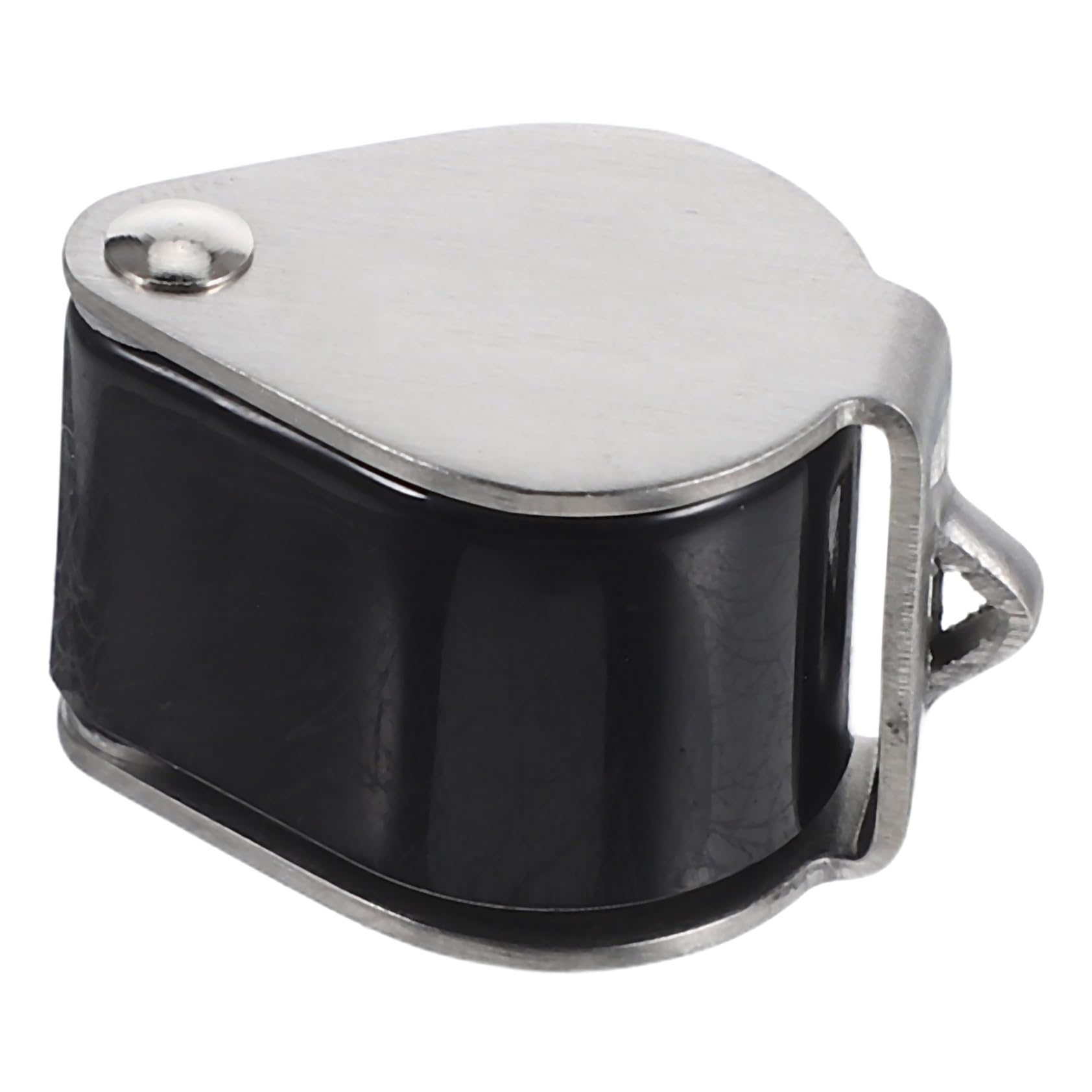 Loupe de bijoux de poche Lurrose pliable 14x pour identifier les poinçons précieux