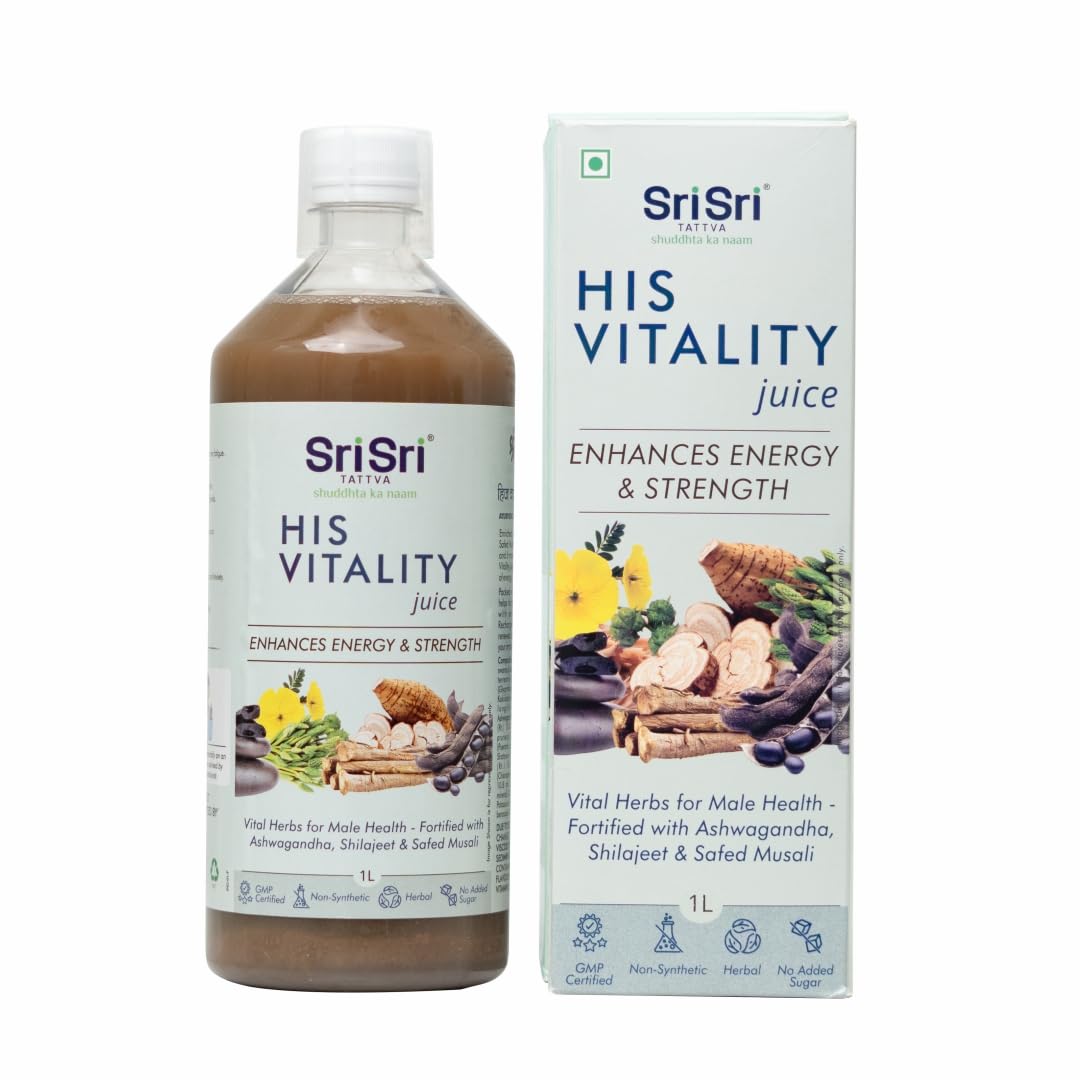 Sri Sri Tattva His Vitality Juice | Herbal Juice | 1L-image-22