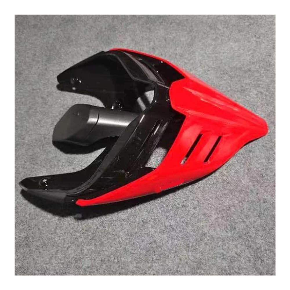 Housse Selle pour V4 V4S V4R pour Street pour Fighter V2 Section Arrière De Moto Housse Selle Carénage Supérieur(Bright Black Red)