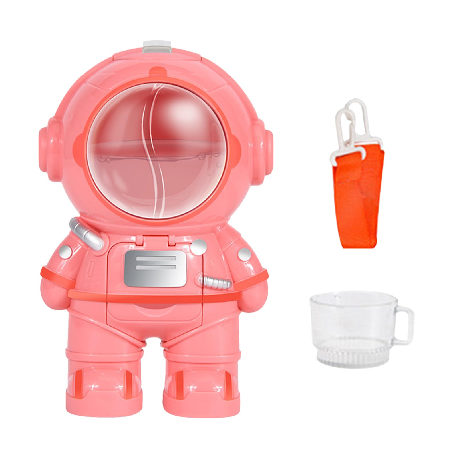 Astronaut Water Dispenser Toy, Water Machine With Cup And Strap Astronaut Waters Cooler Bottle Toy Set Drinking Toys Interactive Educational Hydration Machine For Home Kitchen Desktop, 250ml