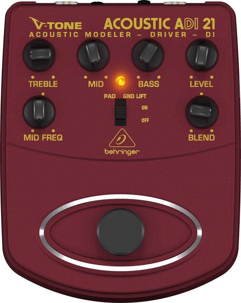 ベリンガー BEHRINGER ADI21 V-TONE ACOUSTIC アコースティックギター用プリアンプ