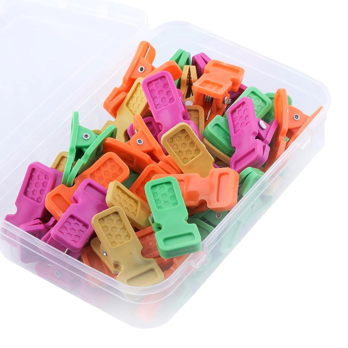 Cloth Clips for Drying Clothes - Rainbow Clip Multipurpose Clothe Pins for Indoor and Outdoor Use, Pack of 24 Pcs-image-14
