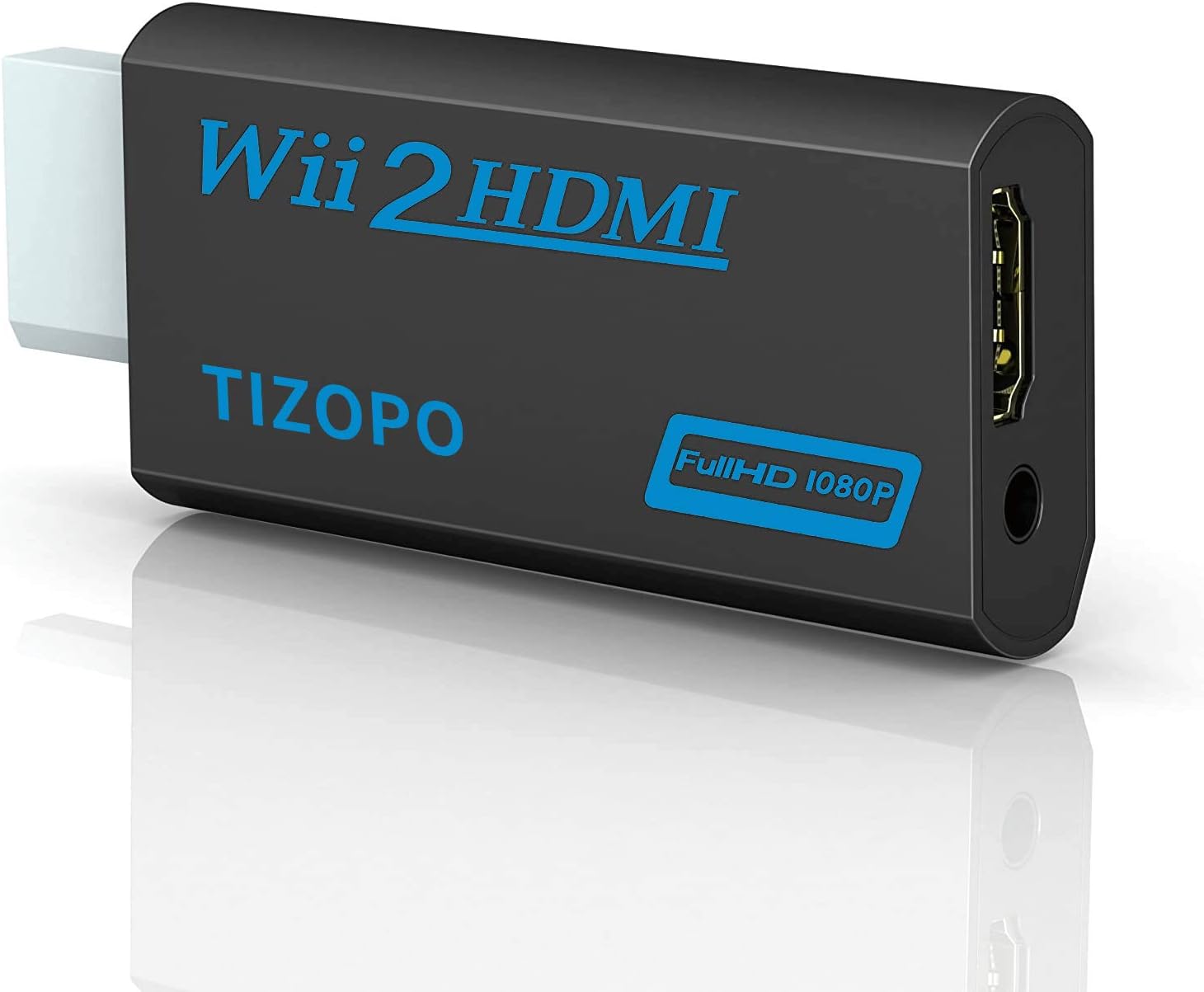 KIKYO Convertidor de Wii a HDMI, Conector de Entrada para Wii AV Multi