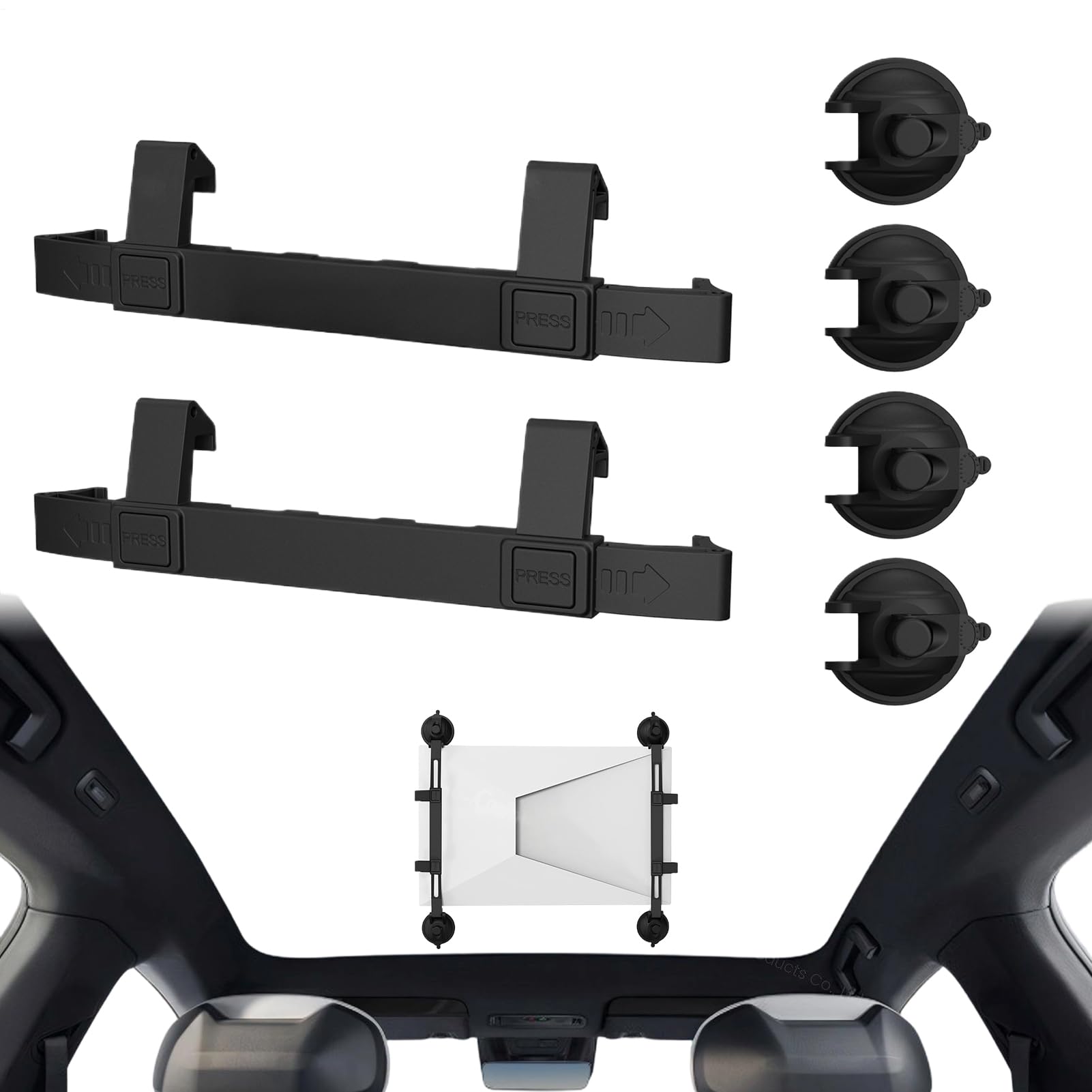 Support satellite Mini à ventouse pour fixation sur véhicule et maison - 8