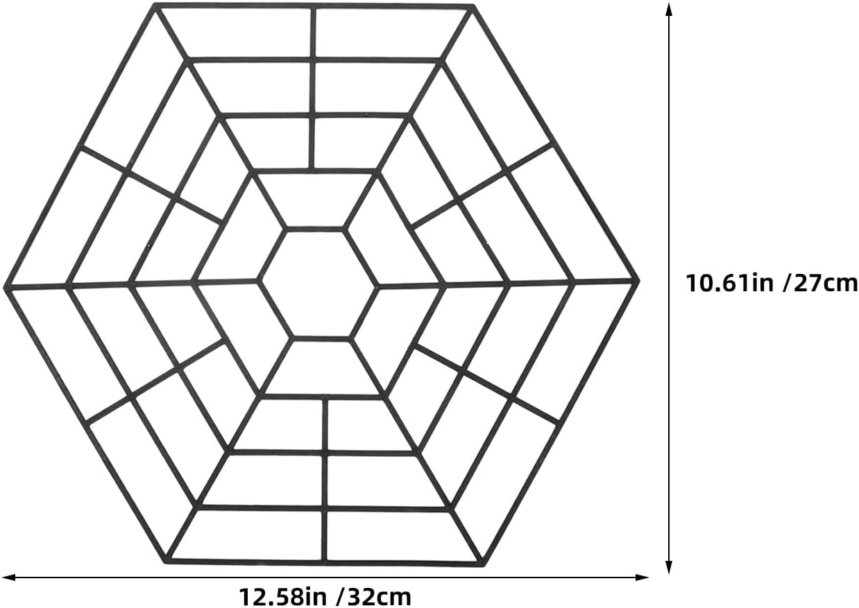 KICHOUSE 40pcs Pond Floating Guard: 12.6x10.6 Hexagonal Floating Fish Net - 12.6x10.6 Mesh Cover Protector for Protecting Fish in Garden Areas