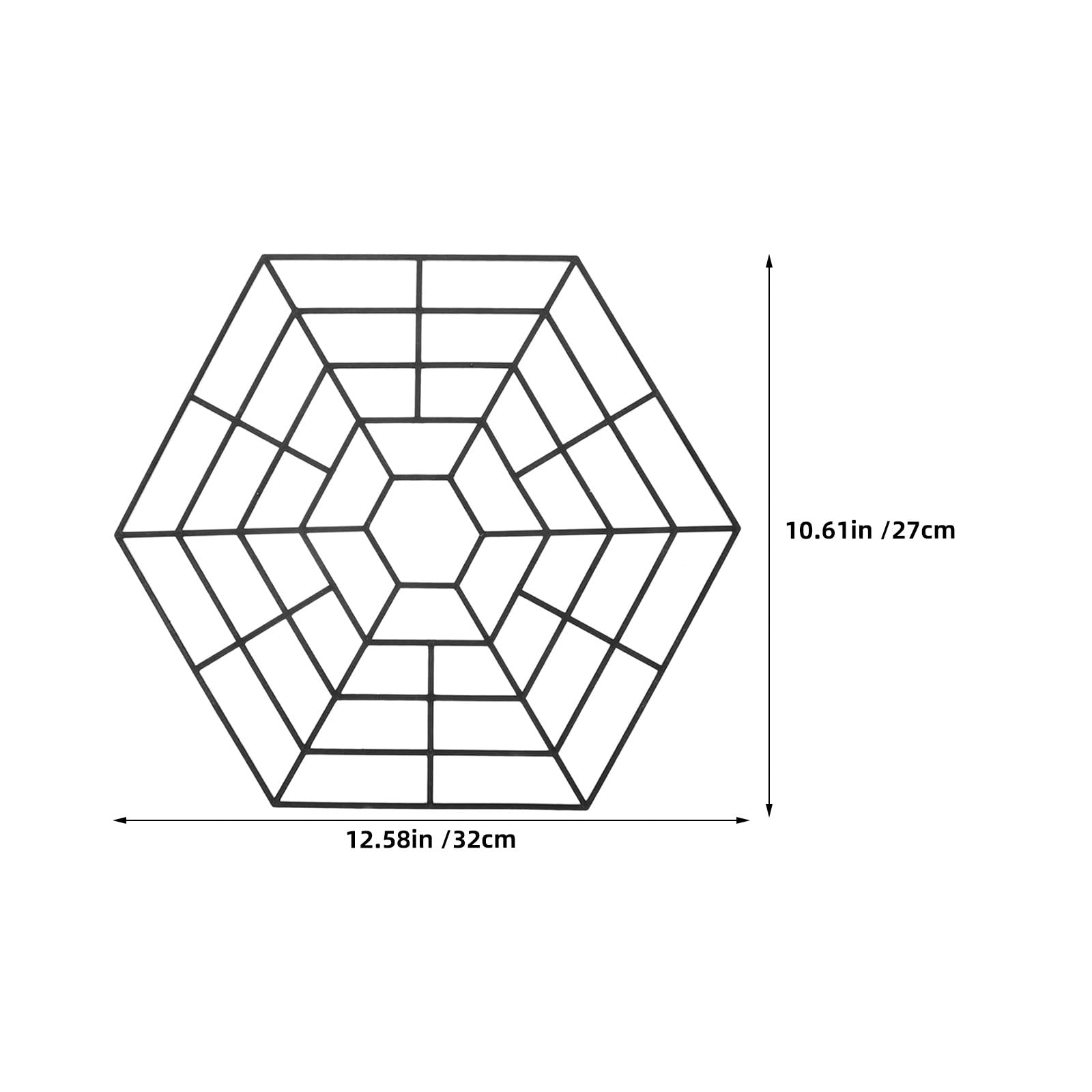 40 Unidades Red Resistente a Aves y Garzas de Protección Hexagonal de Plástico para Estanques y Acuarios Adecuado para Proteger en Exteriores