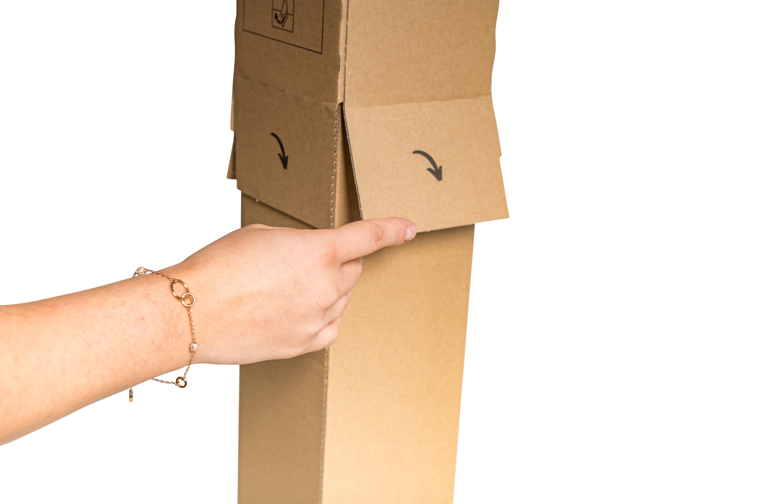 PROREGAL Mega Deal 20x Teleskophülle zur Verlängerung von Plan-Box | LxBxH 860x111x111 mm | braun | Versandhülse Versandkarton Versandrolle