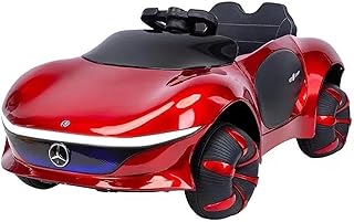 لعبة سيارة كهربائية للركوب للأطفال من مرسيدس بنز - أحمر