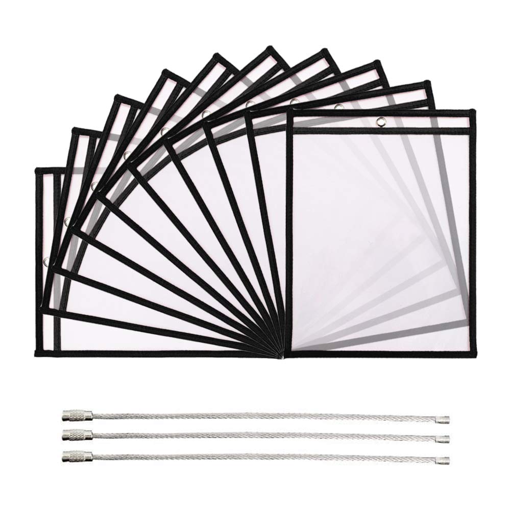 Buy Dry Erase Pockets 10 Pack A4 Load Sleeves Dry Erase Sheets Page