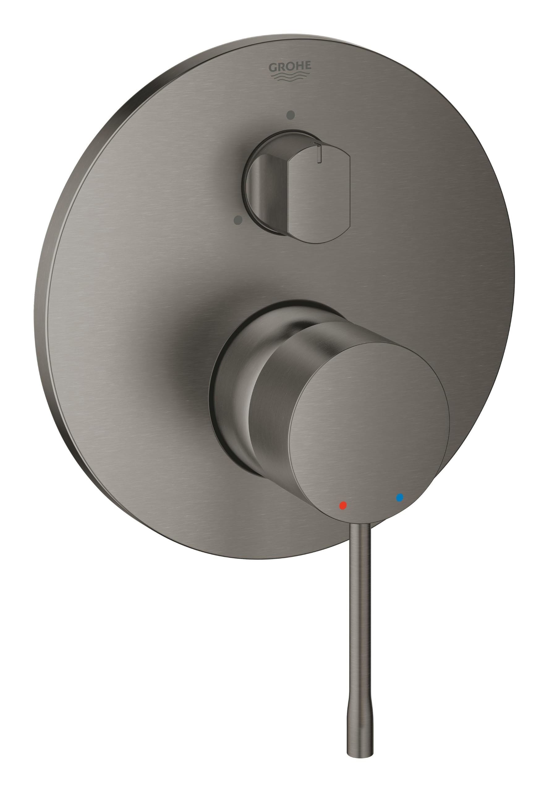 GROHE Essence, Unterputz Armatur 3-Wege, ohne Rohbau-Set, Anthrazit