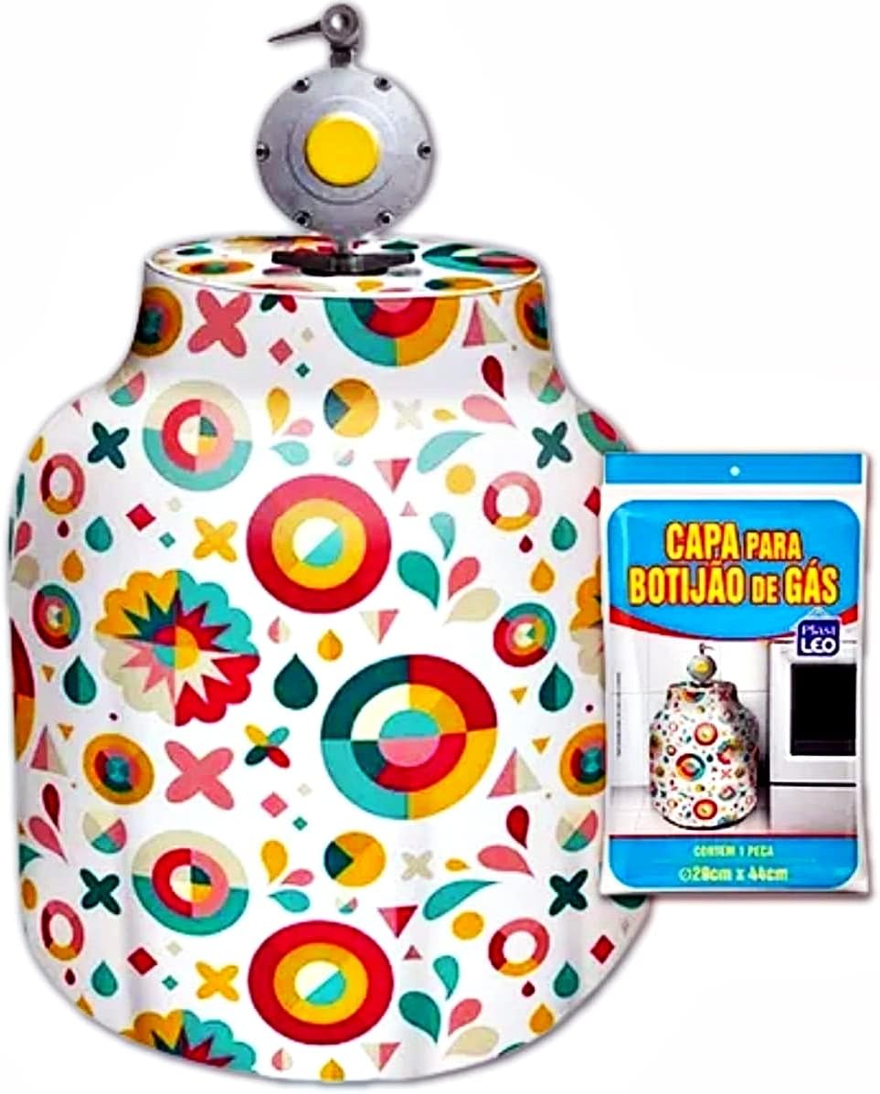 Capa para Botijão de Gás - R$ 6,99 🛒
