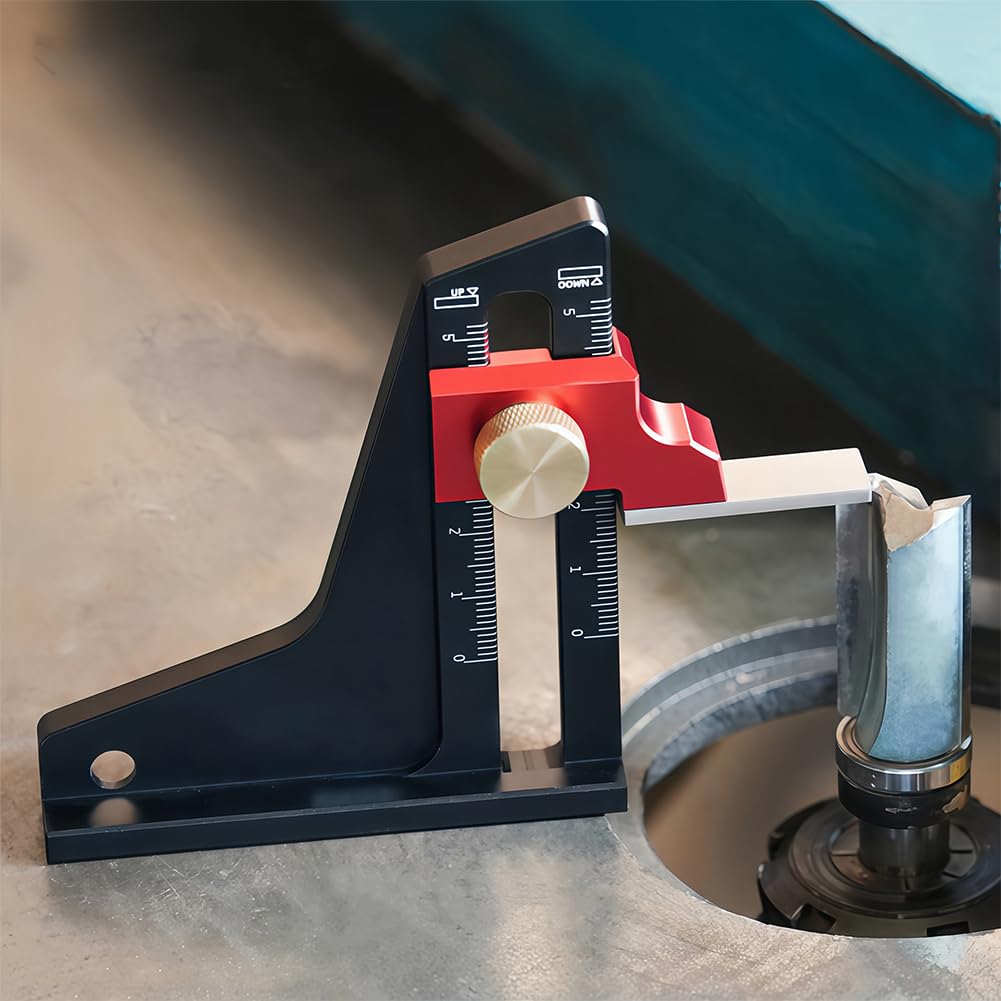 Altimetro Digitale Calibro Altezza 0-50 mm Lega di Alluminio per Sega da Tavolo