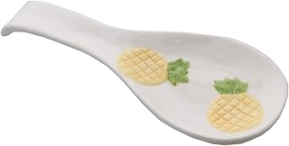 Repose cuillère en céramique - Support pour louche et cuillère - Ananas