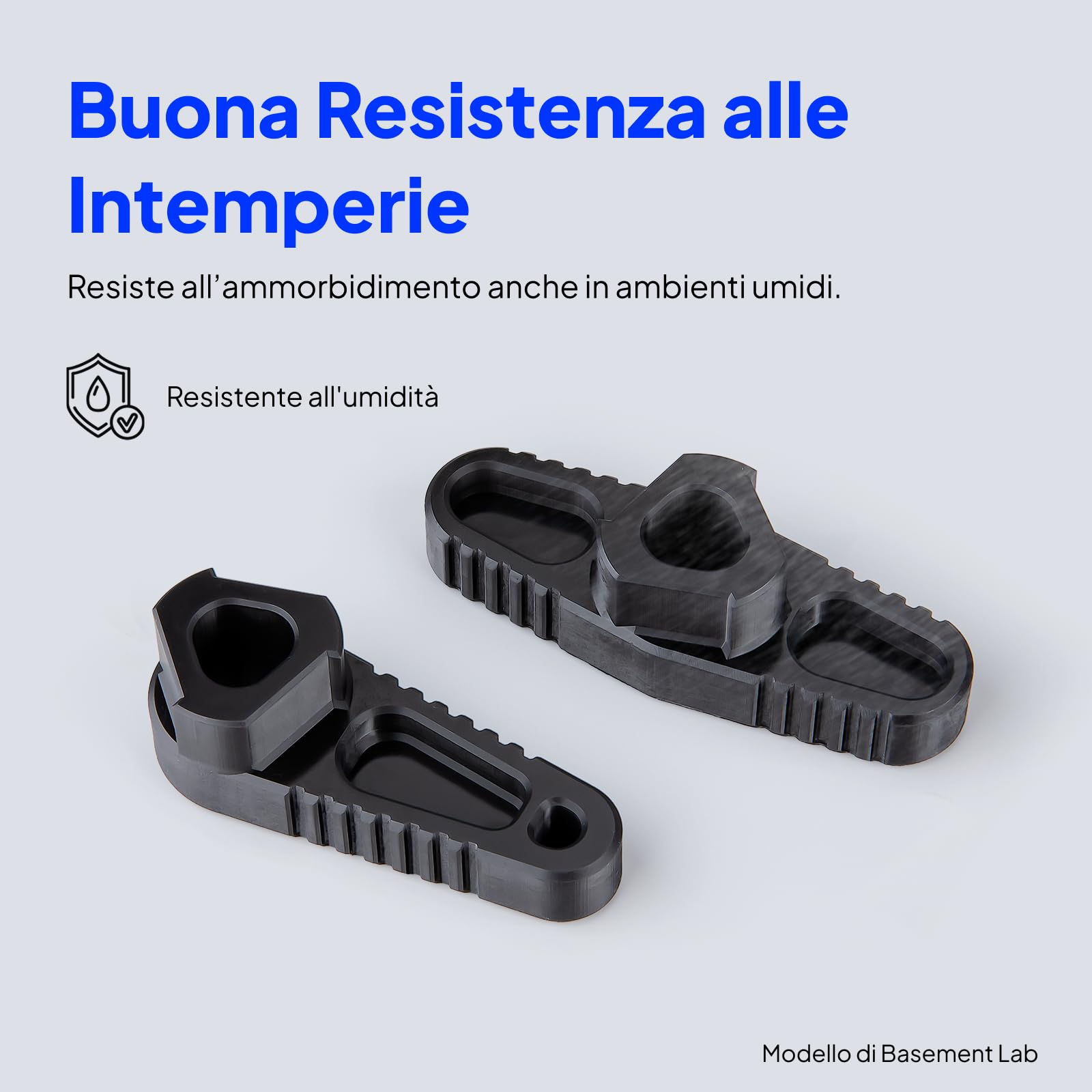 ELEGOO Resina Tough ad Alta Durezza, Bassa Viscosità e Minimo Ritiro, Compatibile con Stampanti 3D MSLA/LCD/DLP, Nero 2000g