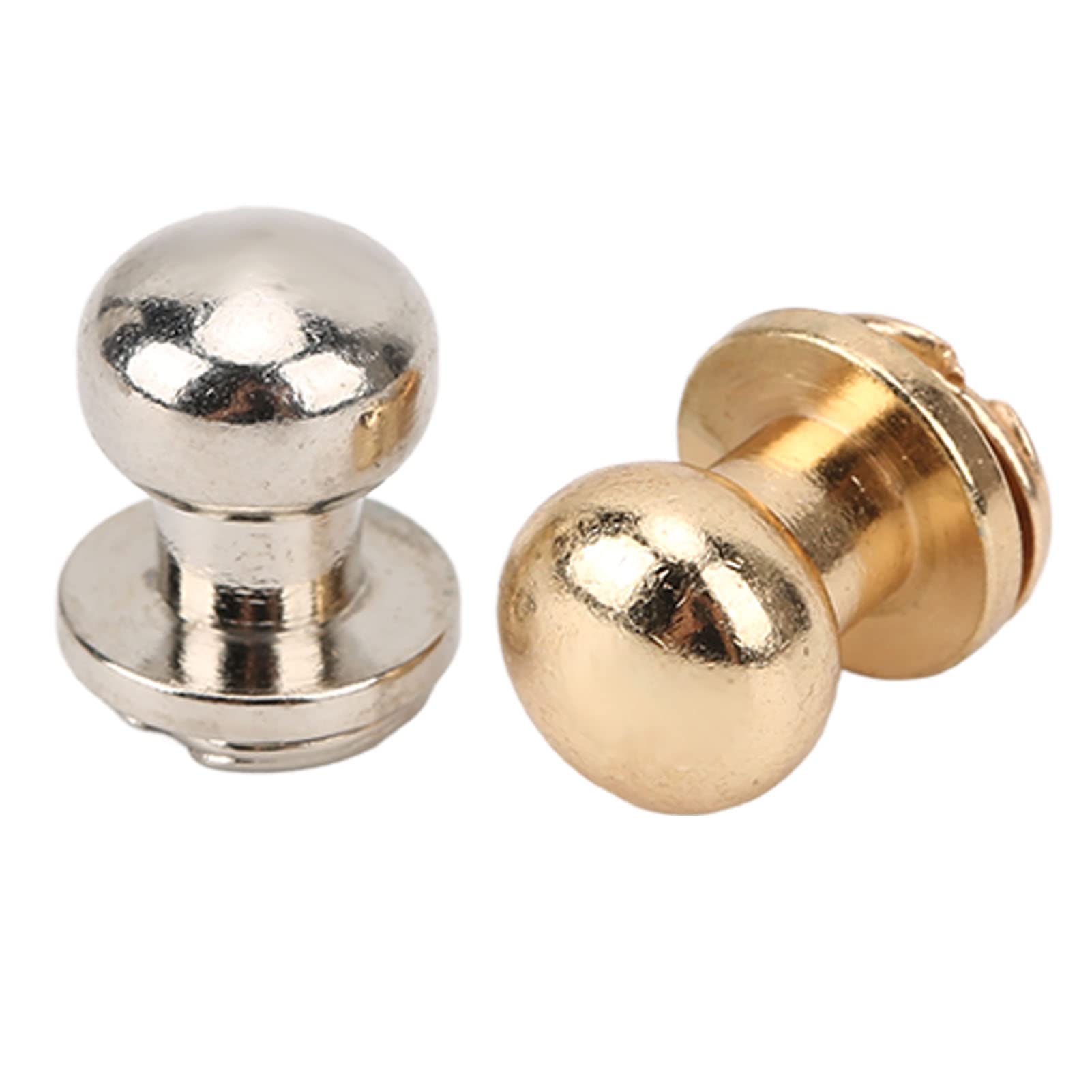 200 juegos de remaches de monje de 9x8 mm, material de cobre ligero, remaches de cuero para manualidades, ropa decorativa, zapatos, bolsas