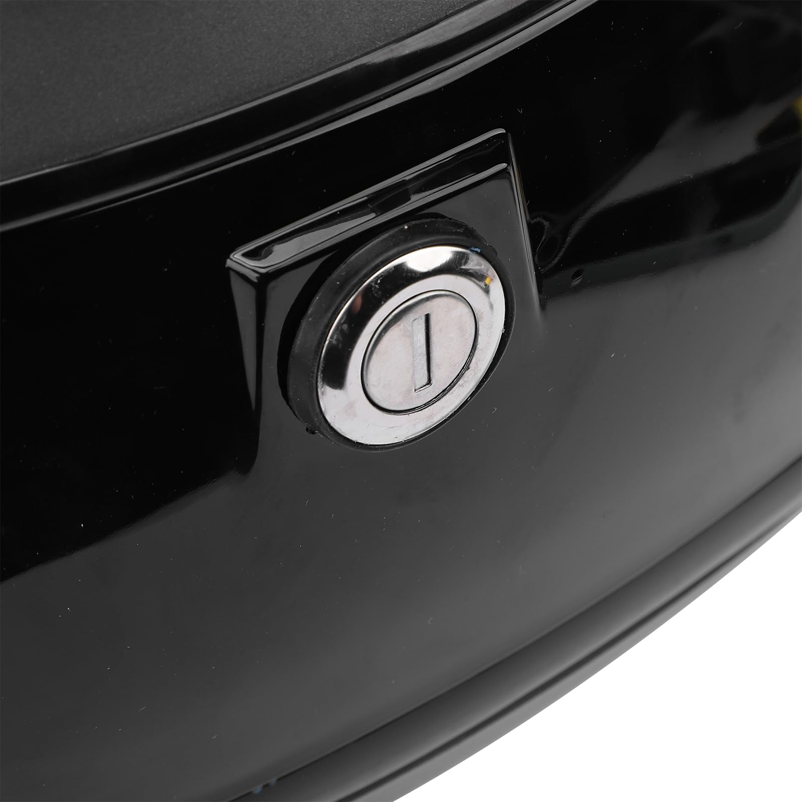 SUNGOOYUE Coffre Moto 38L, Serrure à Clé (Gold)