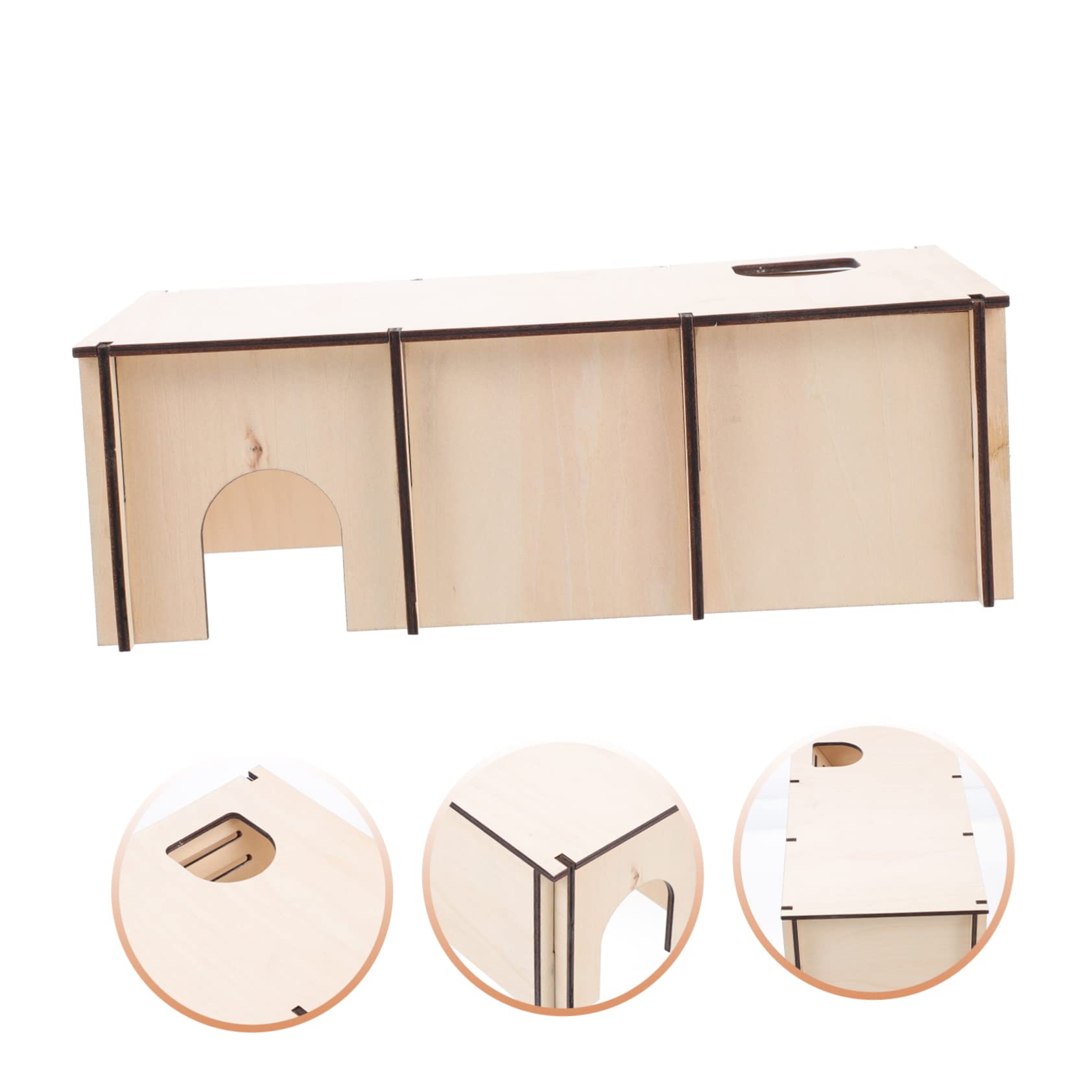 ifundom Haustier Schlafnest für Hamster, 30x15x10, Mehrkammerig