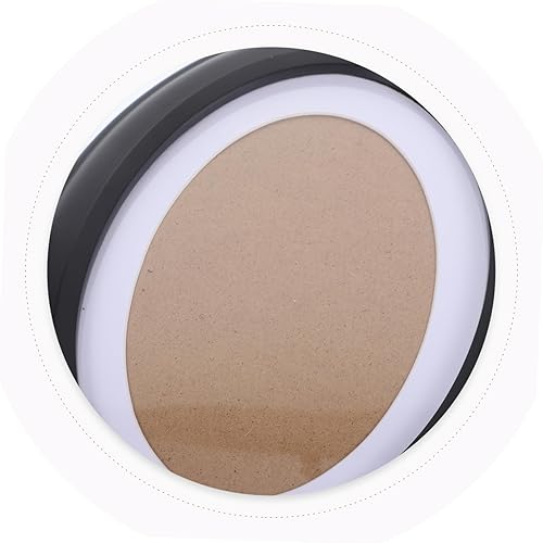 Miniatura 5 de Veemoon Marco de fotos de vidrio para decoración del hogar, marco de fotos ovalado, marco clásico de madera ovalada, decoración para colgar en la