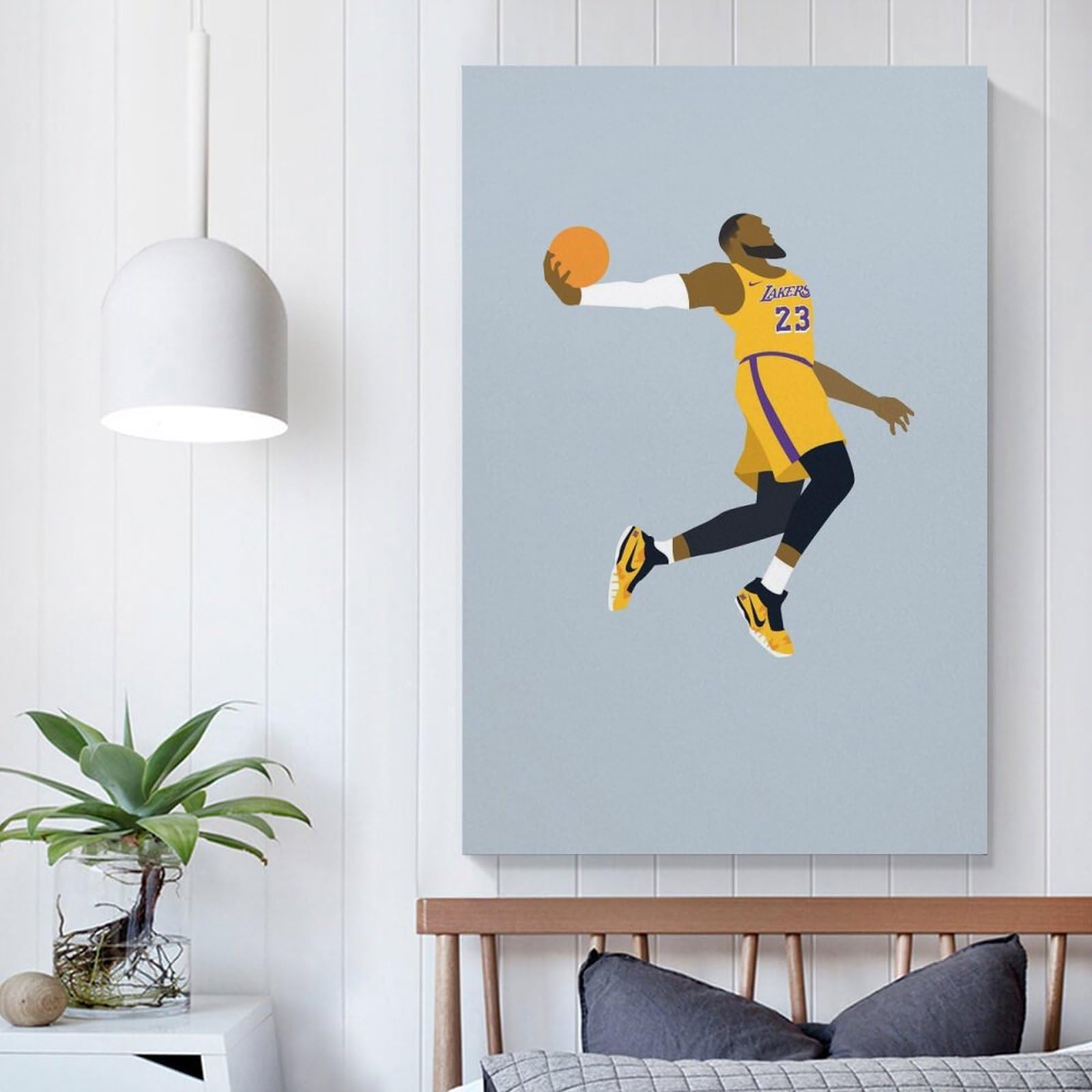 Amazon.co.jp: バスケ レブロン ジェームズ 23 部屋飾り