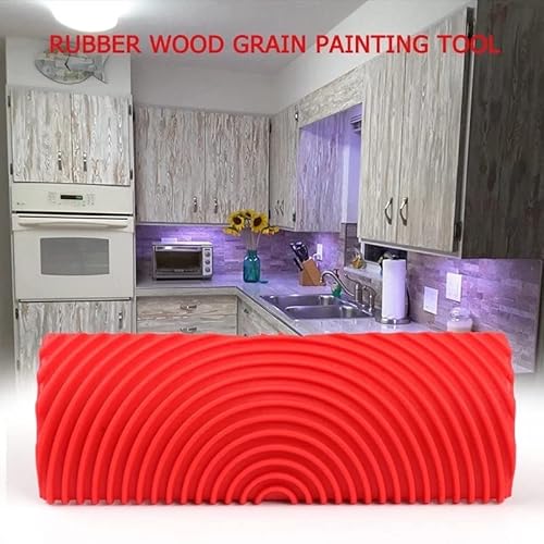 Bienka Home Rubber Wood Grain Painting Tool Imitation Wood Graining Pattern Wall Texture Art Diy Brush Painting Tool Decoration Paint #TOP2