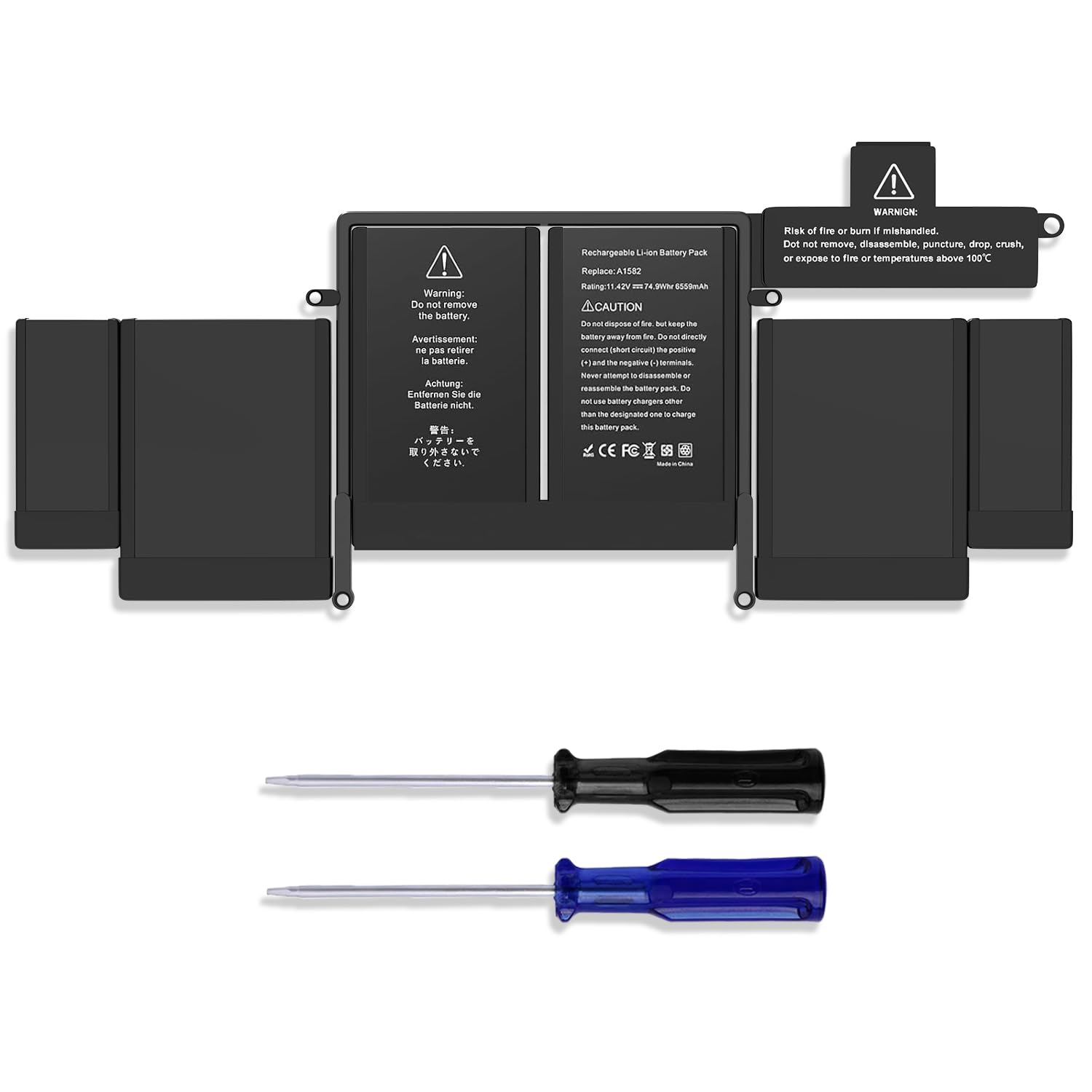 Dentsing A1582 A1502 MacBook Pro 13-inch Battery Replacement
