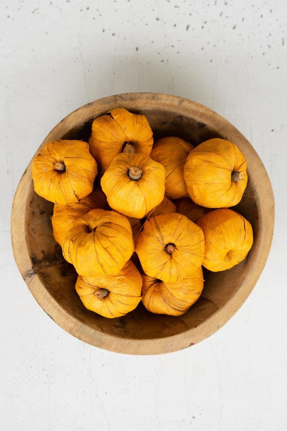 KALALOU Bag of Fifteen Dried Orange Miniature Pumpkins NTRP1030